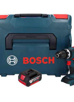 Bosch GSB 18 V-60 C Professional Akku Schlagbohrschrauber 18 V 60 Nm Brushless + 1x Akku 6,0 Ah + L-Boxx - ohne Ladegerät - Toolbrothers