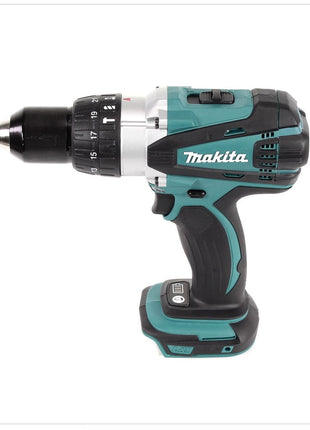 Makita DHP 458 RAJ Akku Schlagbohrschrauber 18 V 91 Nm + 2x Akku 2,0 Ah + Ladegerät + Makpac - Toolbrothers