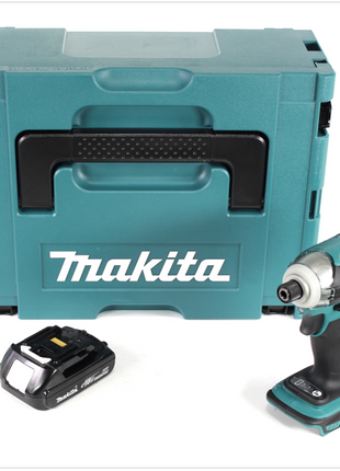 Makita DTD 148 Y1J 18 V Li-ion Akku Brushless Schlagschrauber im Makpac + 1x BL 1815 1,5 Ah Li-Ion Akku - Toolbrothers