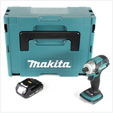 Makita DTD 148 Y1J 18 V Li-ion Akku Brushless Schlagschrauber im Makpac + 1x BL 1815 1,5 Ah Li-Ion Akku - Toolbrothers