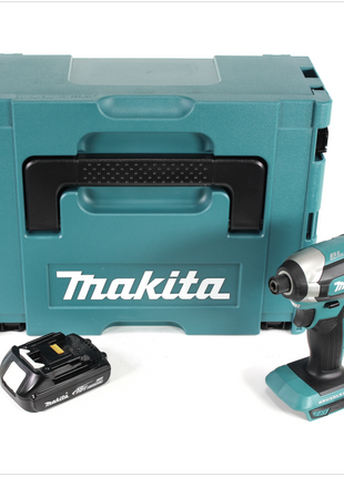 Makita DTD 153 Y1J 18 V Akku Brushless Schlagschrauber im Makpac + 1x BL 1815 N 1,5 Ah Li-Ion Akku - Toolbrothers