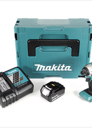 Makita DTD 153 RF1J 18 V Akku Brushless Schlagschrauber im Makpac + 1x 3,0 Ah Li-Ion Akku + 1x Ladegerät - Toolbrothers