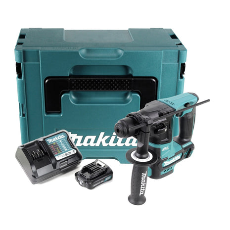 Makita HR 166 DWA1J Akku Bohrhammer 10,8V 1,10J + 1x Akku 2,0Ah + Schnellladegerät im Makpac 2 - Toolbrothers