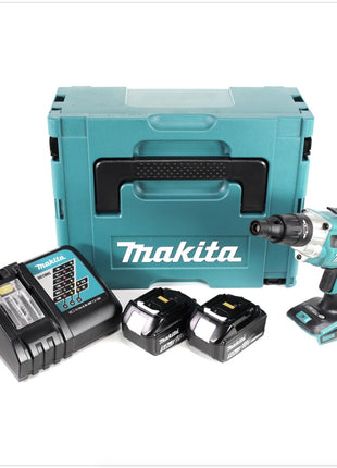 Makita DFS 251 RTJ Akku Trockenbauschrauber 18V Brushless + 2x Akku 5,0Ah + Ladegerät + Makpac - Toolbrothers