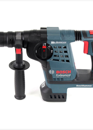 Bosch GBH 36 VF-LI Plus Akku Bohrhammer 36V SDS Plus + Wechselbohrfutter + Handwerkerkoffer + 2x 4,0 Ah Akku + Ladegerät ( 0611907073 ) - Toolbrothers