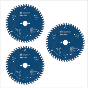 3x Bosch Kreissägeblatt Expert for Wood Holz 160 x 20 x 2,2 mm 48 Zähne ( 2608644018 )