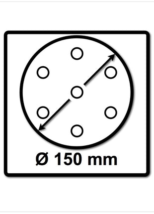 Festool Schleifscheiben STF D150/48 P120 GR/100 150 mm / 100 Stk. ( 575164 ) - Toolbrothers