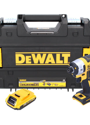 DeWalt DCF 887 NT Akku Schlagschrauber 18 V 205 Nm 1/4" Brushless + 1x Akku 2,0 Ah + TSTAK - ohne Ladegerät - Toolbrothers