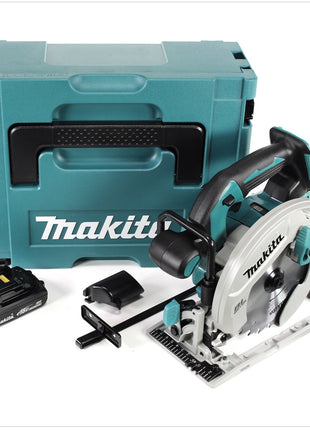 Makita DHS 680 Y1J Akku Handkreissäge 18 V 165 mm Brushless + 1x Akku 1,5 Ah + Makpac - ohne Ladegerät - Toolbrothers