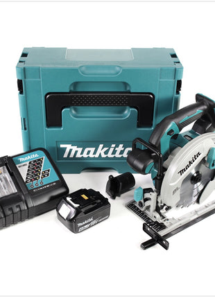 Makita DHS 680 RMJ1 Akku Handkreissäge 18 V 165 mm Brushless + 1x Akku 4,0 Ah + Ladegerät + Makpac - Toolbrothers