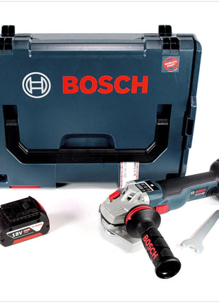 Bosch GWS 18 V-125 SC Professional Akku Winkelschleifer 125mm brushless in L-Boxx mit 1x GBA 5,0 Ah Akku - Toolbrothers