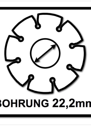 Bosch 5x Carbide Multi Wheel Hartmetall Trennscheibe 125 mm ( 5x 2608623013 ) - Toolbrothers