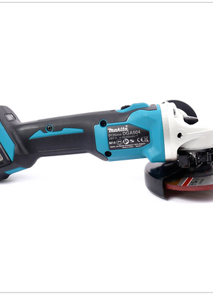 Makita DGA 504 M1 Akku Winkelschleifer 18 V 125mm Brushless + 1x Akku 4,0Ah - ohne Ladegerät - Toolbrothers