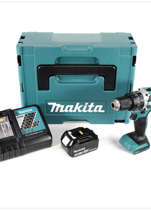 Makita DHP 484 RF1J 18V Li-ion Akku Schlagbohrschrauber im Makpac inkl. 1x 3,0 Ah Akku und Ladegerät - Toolbrothers