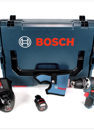 Bosch GSR 12V-15 FC Professional FlexiClick Akku Bohrschrauber mit Bohrfutteraufsatz in L-Boxx mit 1x Bosch GBA 3,0 Ah Akku und GAL 1230 CV Ladegerät - Toolbrothers