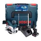 Bosch GKS 12V-26 Professional Akku Handkreissäge 12 V 85 mm + 1x Akku 6,0 Ah + Ladegerät + L-Boxx - Toolbrothers