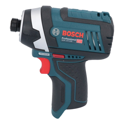 Bosch GDR 12V-105 Professional Akku Drehschlagschrauber 12 V 105 Nm 1/4" + 2x Akku 6,0 Ah + Ladegerät + L-Boxx - Toolbrothers