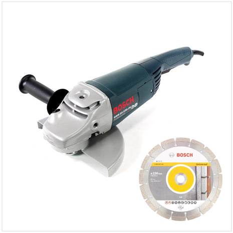 Bosch Professional GWS 22-230 JH 2200 W 230 mm Winkelschleifer + 1x Bosch Diamant Trennscheibe 230 mm Standard for Universal - Toolbrothers