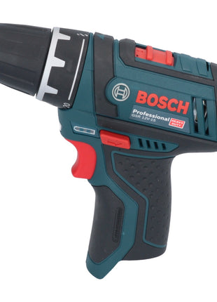 Bosch GSR 12V-15 Professional Akku Bohrschrauber 12 V 30 Nm + 2x Akku 3,0 Ah + Ladegerät + L-Boxx - Toolbrothers