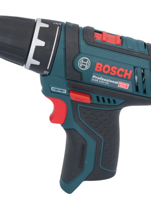 Bosch GSR 12V-15 Professional Akku Bohrschrauber 12 V 30 Nm + 1x Akku 6,0 Ah + L-Boxx - ohne Ladegerät - Toolbrothers