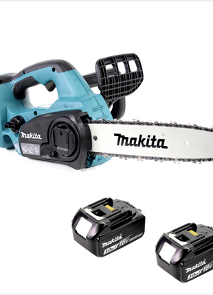 Makita DUC 302 F2 Akku Kettensäge 36V 30 cm + 2x Akkus 3,0Ah - ohne Ladegerät - Toolbrothers