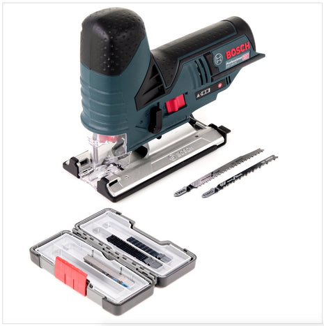 Bosch GST 12V-70 Akku Stichsäge Solo + Einlage + 30 tlg. Tough Box Stichsägeblätter Wood / Metal - Toolbrothers