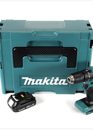 Makita DHP 483 Y1J Akku Schlagbohrschrauber 18V 40Nm im Makpac + 1x 1,5 Ah Akku - ohne Ladegerät