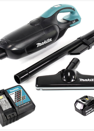 Makita DCL 182 RM1 B Akku Staubsauger 18 V Schwarz + 1x Akku 4,0 Ah + Ladegerät - Toolbrothers