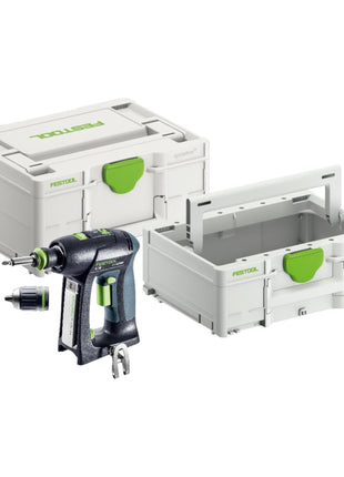 Festool C 18 Basic Akku Bohrschrauber 18 V 45 Nm Brushless Solo + Systainer + Systainer ToolBox SYS3 TB M 137