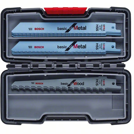 Bosch Säbelsägeblätter 150 mm Tough Box Wood / Metal 15 tlg ( 2607010901 ) - Toolbrothers