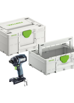 Festool TID 18-Basic Llave de impacto a batería 18V 180Nm 1/4" (576481) (incl. Systainer ToolBox SYS3 TB M 137)