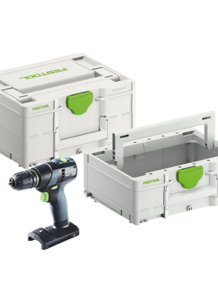 Festool TXS 18-Basic Akku Bohrschrauber 18 V 40 Nm Brushless ( 576894 ) + Systainer (inkl. Systainer ToolBox SYS3 TB M 137)