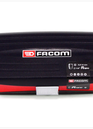 Facom RL.NANO1 1/4" 6 - Kant Werkzeugsatz 38 tlg. in Socket Set Box - Toolbrothers